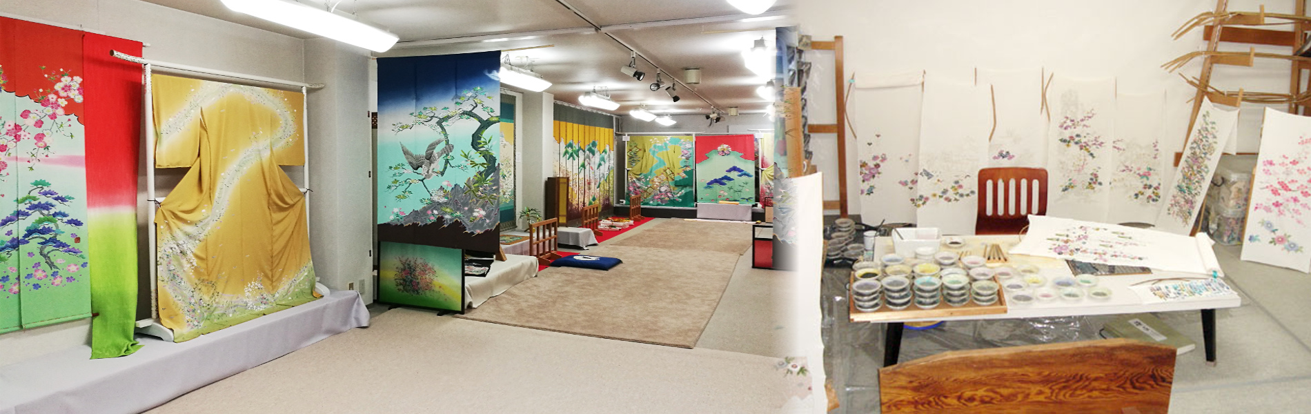 Exhibition room / coloring room